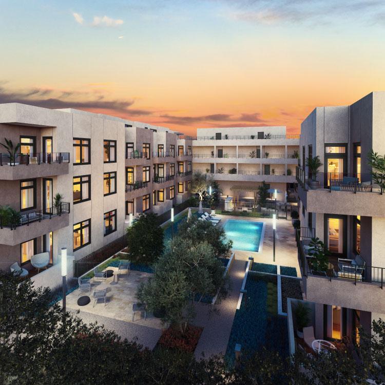 Rendering vs. Reality Pasadena's Del Mar condos Urbanize LA
